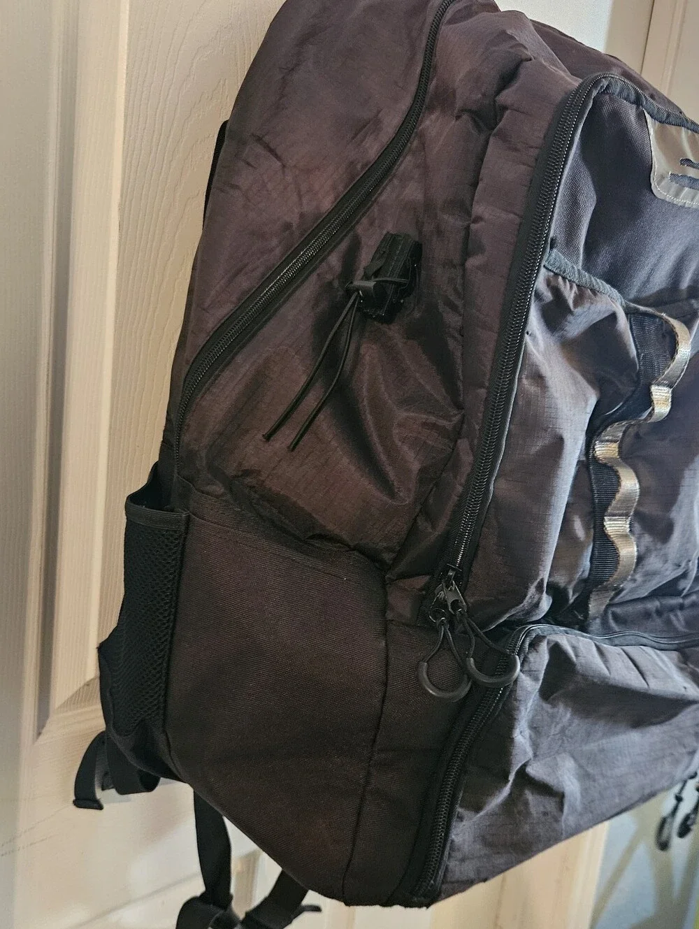Athletico Lacrosse Bag Lacrosse Backpack Black & Gray Bag XXL